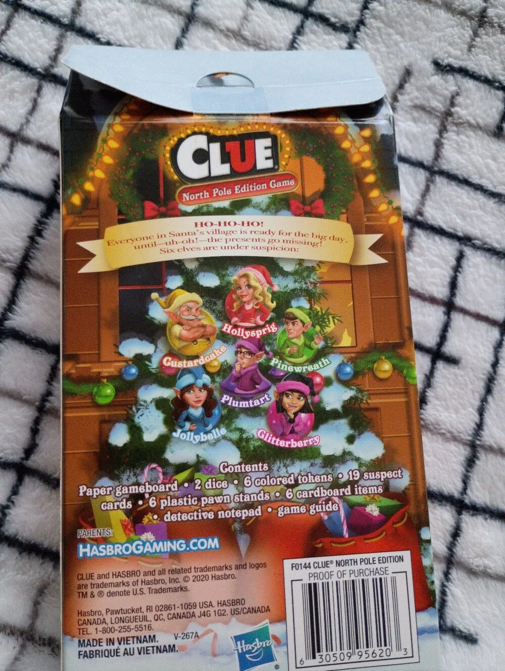 Hasbro Clue North Pole Edition Game SEALED NEW